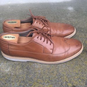 VGC-Clarks British Tan Leather Lace up oxford shoe